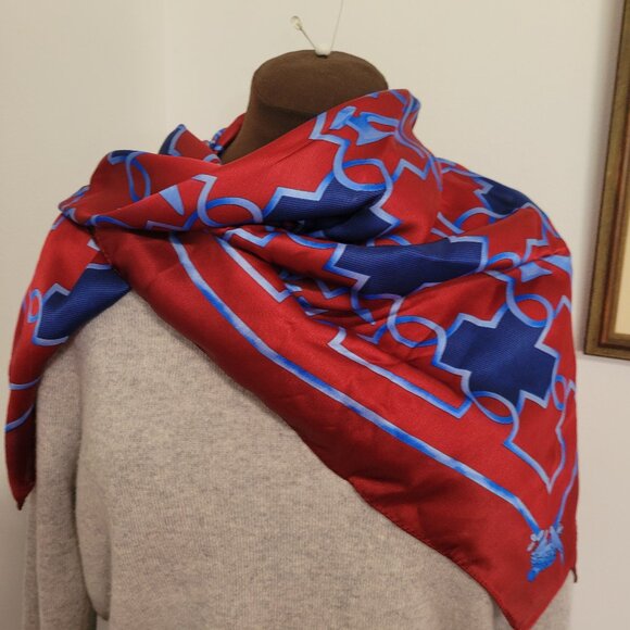 Vintage Italian Silk Scarf - Picture 1 of 5